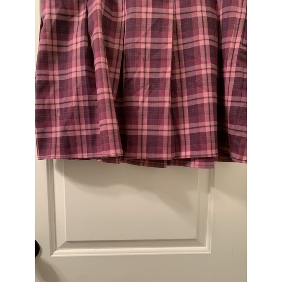 Wild Fable Women's Plus Purple Plaid Mini A Line Tennis Skirt Size XXL - Picture 5 of 8